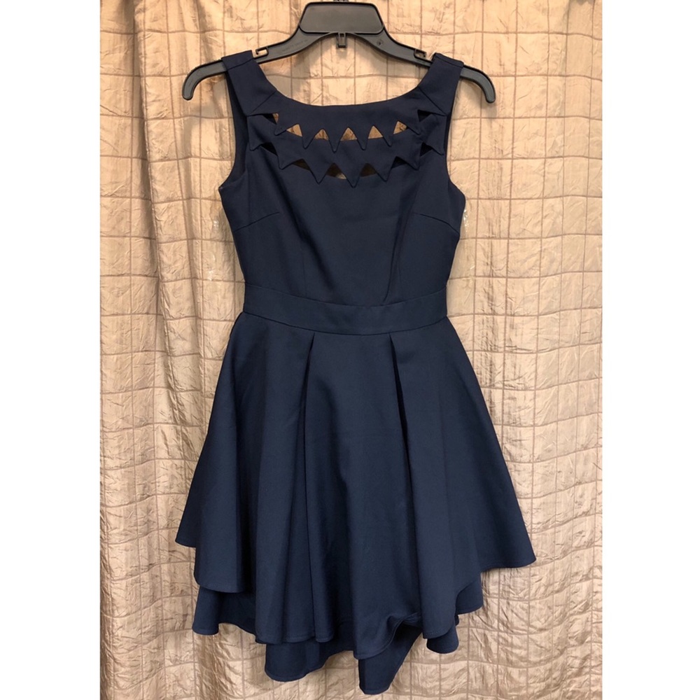 NWT L’ATISTE Navy Dress XS